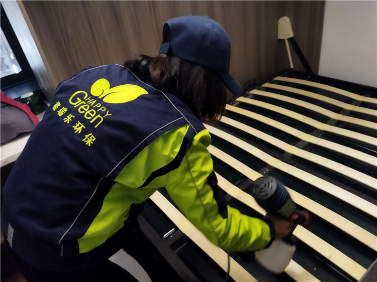 武漢除甲醛案例-聯(lián)投金色港灣新房除甲醛