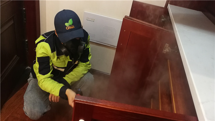 武漢除甲醛案例：思源小區(qū)新房除甲醛裝修污染治理