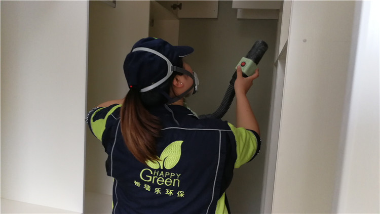 武漢除甲醛案例：金色華府小區(qū)裝修除甲醛室內(nèi)甲醛治理