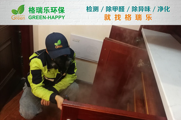 武漢除甲醛案例-保和墨水灣