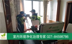 硚口區(qū)萬科高爾夫城市花園新房甲醛治理