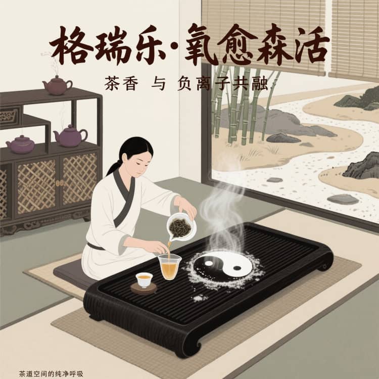 格瑞樂負氧離子，茶館的 “茶香放大器”